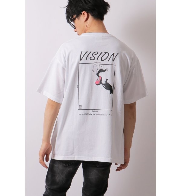 Vision スケボーイラストtシャツ Vence Share Style ヴァンスシェアスタイル の通販 アイルミネ