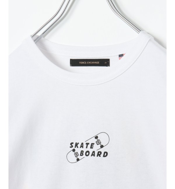 レトロバックプリントTシャツ|VENCE share style(ヴァンスシェア 