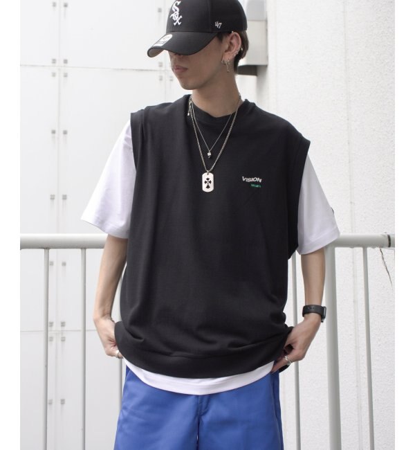 VISION STREET WEAR ビジョンストリートウェア 鹿の子ベスト