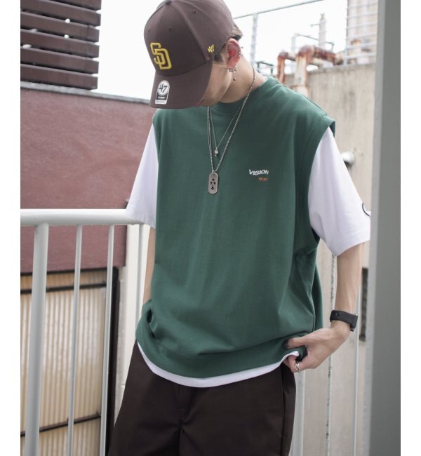 VISION STREET WEAR ビジョンストリートウェア 鹿の子ベスト