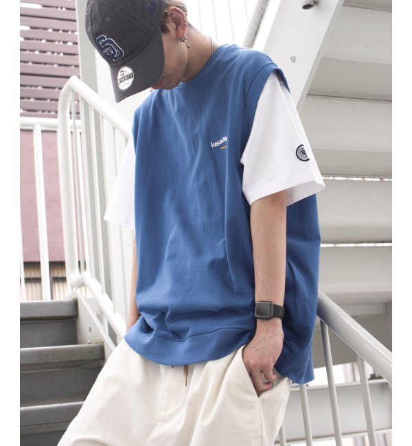 VISION STREET WEAR ビジョンストリートウェア 鹿の子ベスト