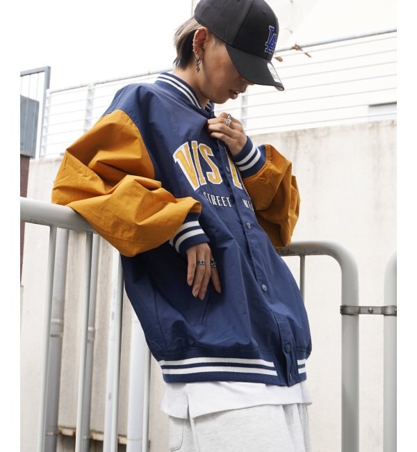 VISION STREET WEAR ビジョンストリートウェア ナイロンスタジャン