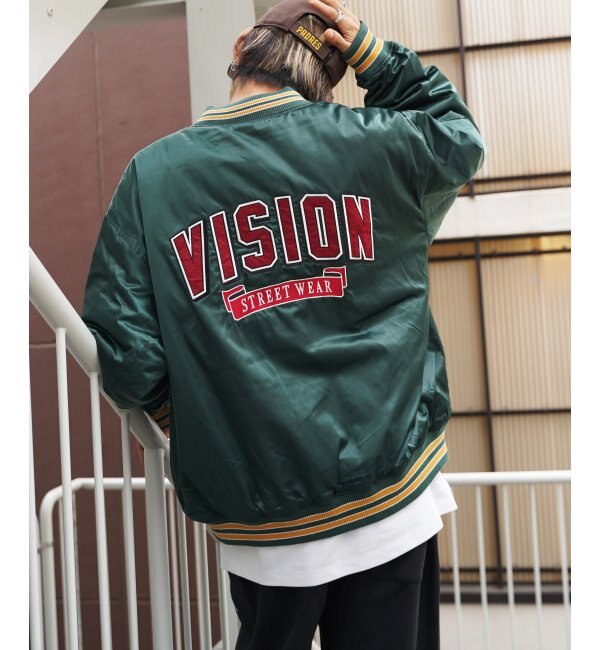 VISION STREET WEAR ビジョンストリートウェア リバーシブルキルティングブルゾン|VENCE share  style(ヴァンスシェアスタイル)の通販｜アイルミネ