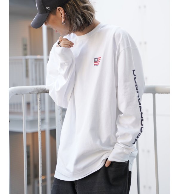 DC SHOES バックプリントロングスリーブTシャツ|VENCE share