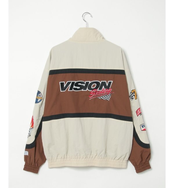 【ユニセックス】VISION STREET WEAR ヴィジョンストリートウェア スタンドレーシングジャケット