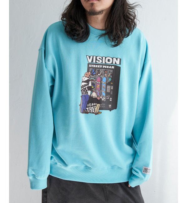 VISION STREET WEAR ビジョンストリートウェア スケボー自販機トレーナー