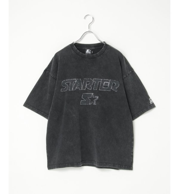 人気ファッションメンズ|【ヴァンスシェアスタイル/VENCE share style】 STARTER BLACK LABEL スターターブラックレーベル ケミカル加工Tシャツ