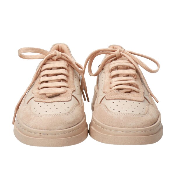 QUSHELI】ワントーンレザースニーカー|INTER-CHAUSSURES 'eir(インター 