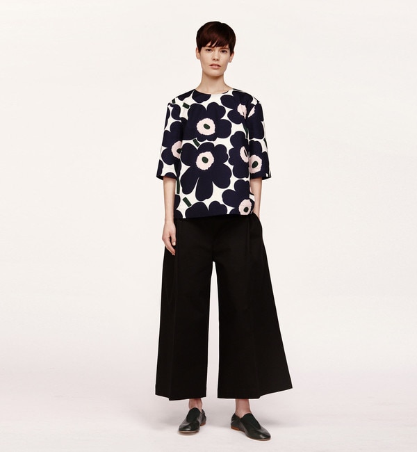 marimekko - マリメッコ Lea Pikkuinen Unikko t-shirt カットソーの+