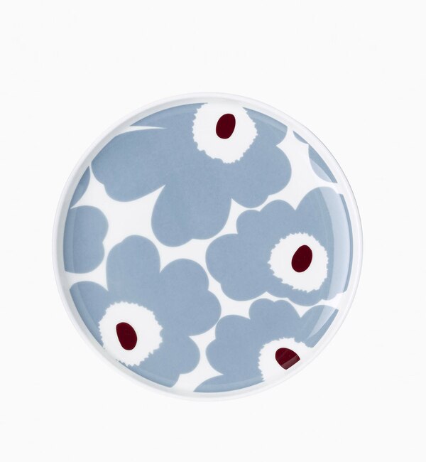 marimekko マリメッコ UNIKKOプレート20cm ブルーグレー - 食器