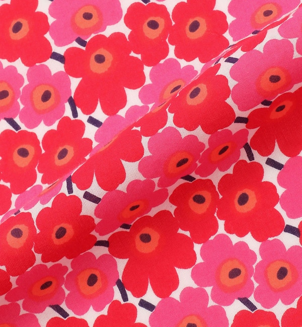 ♪marimekko マリメッコ ミニウニッコ ピンク ピーチ レッド 赤 レア