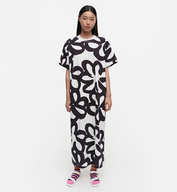 Ennallaan Unikko ニットワンピース|Marimekko(マリメッコ)の通販