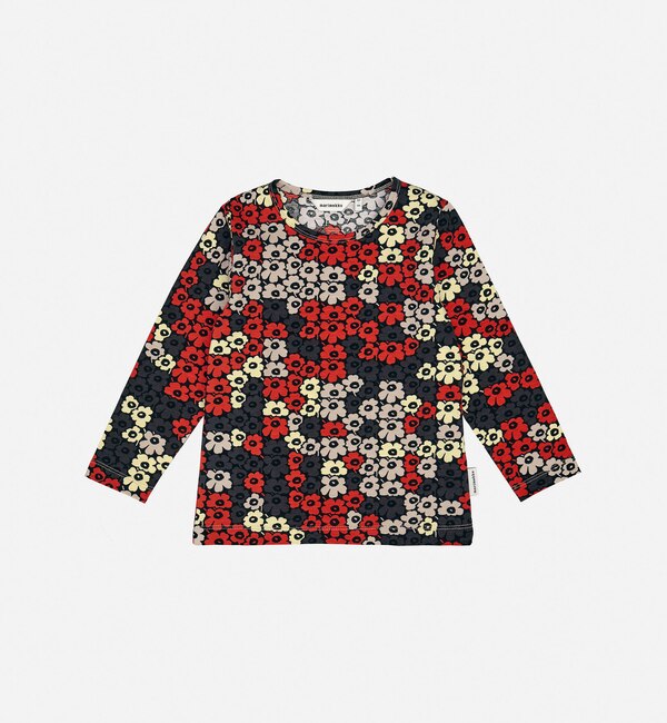 kids]Ouli Pikkuinen Unikko Tシャツ|Marimekko(マリメッコ)の通販