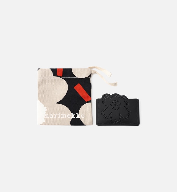 Imprint Card Holder Unikko|Marimekko(マリメッコ)の通販｜アイルミネ