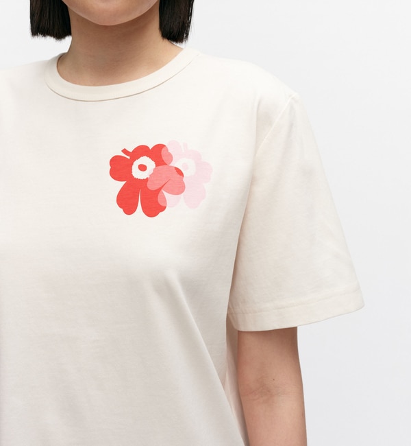 Kioski Erna Lempi Unikko Placement Tシャツ|Marimekko(マリメッコ)の 