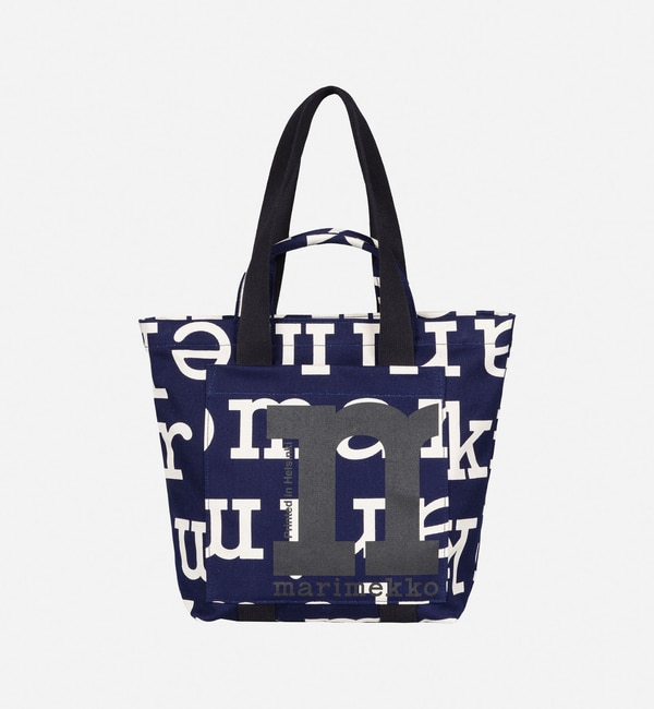 【マリメッコ/Marimekko】 【日本限定】Mono Mini Citybag Logo トートバッグ