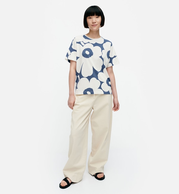 Tunnit Unikko Tシャツ|Marimekko(マリメッコ)の通販｜アイルミネ