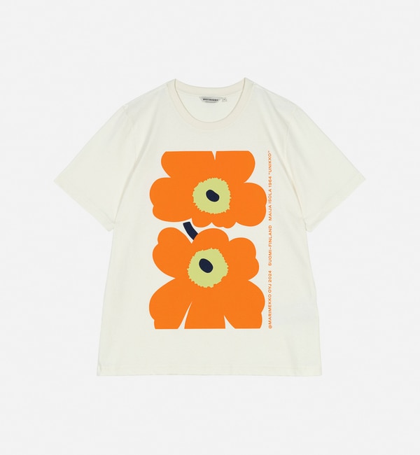 Kioski Embla Unikko Placement Tシャツ|Marimekko(マリメッコ)の通販 