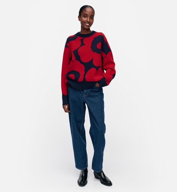 Anissa Juhla Unikko ニットベスト|Marimekko(マリメッコ)の通販｜アイルミネ