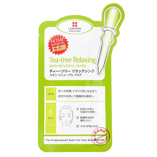 Leaders Cosmetics ティーツリーリラックシングスキンリニューアルマスク 25ml Cosme Shopping アットコスメショッピング の通販 アイルミネ