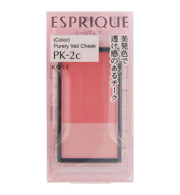 エスプリーク ピュアリーベール チーク PK-2c ピンク系 レフィル/無香料 (3.3g)|@cosme  SHOPPING(アットコスメショッピング)の通販｜アイルミネ