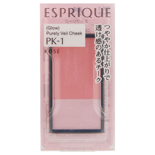 エスプリーク ピュアリーベール チーク PK-1 ピンク系 レフィル/無香料