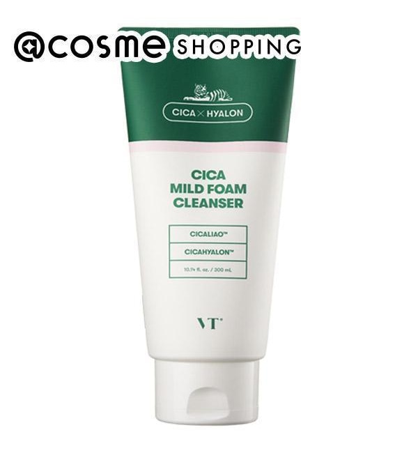 VT COSMETICS シカマイルドフォームクレンザー (300ml)|@cosme SHOPPING(アットコスメショッピング)の通販｜アイルミネ