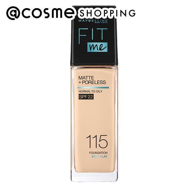 メイベリン ニューヨーク フィットミー リキッド ファンデーション R 115 標準的な肌色 ピンク系 30ml Cosme Shopping アットコスメショッピング の通販 アイルミネ