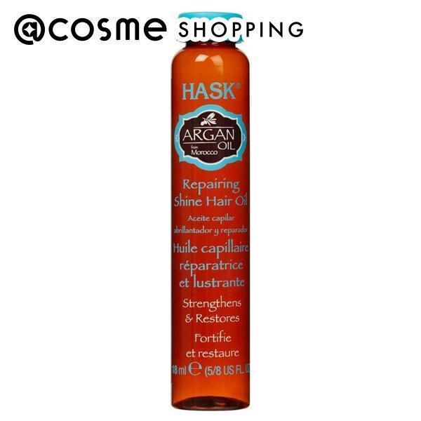HASK アルガンオイルダメージケアシャインヘアオイル シトラスオレンジの香り (18ml)
