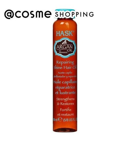 Hask アルガンオイルダメージケアシャインヘアオイル シトラスオレンジの香り 18ml Cosme Shopping アットコスメショッピング の通販 アイルミネ