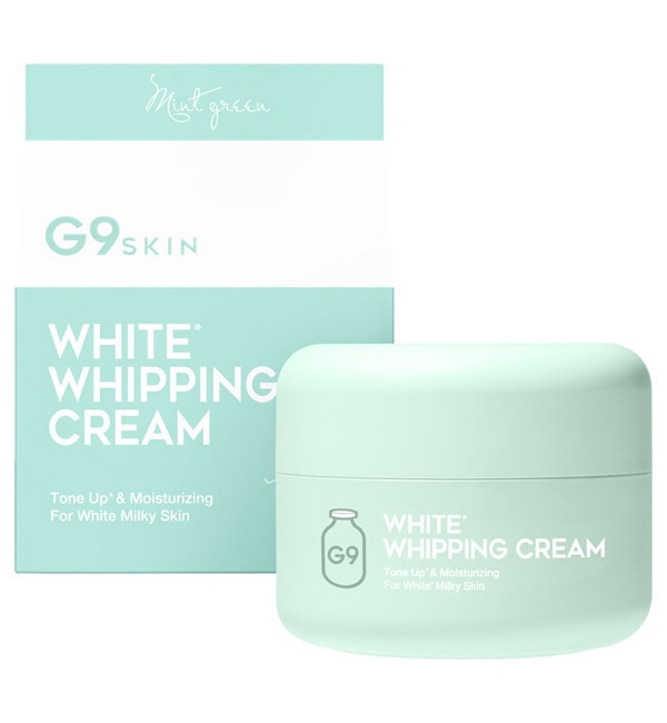 G9 SKIN WHITE WHIPPING CREAM #MINT GREEN 譛ｬ菴� (50g)|@cosme  SHOPPING(繧｢繝�繝医さ繧ｹ繝｡繧ｷ繝ｧ繝�繝斐Φ繧ｰ)縺ｮ騾夊ｲｩ�ｽ懊い繧､繝ｫ繝溘ロ