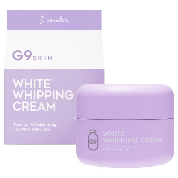 G9 WHITE WHIPPING CREAM(ウユクリーム) ラベンダー50g - 基礎化粧品