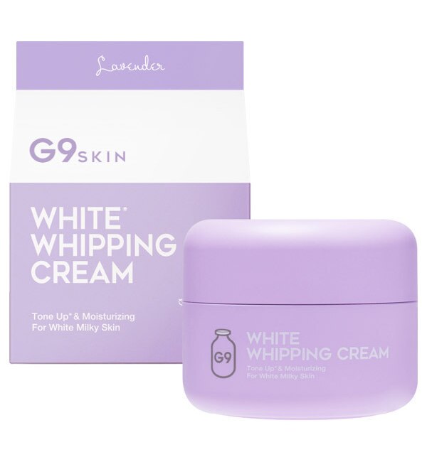 G9 SKIN WHITE WHIPPING CREAM(ウユクリーム) ラベンダー 本体 (50g)|@cosme  SHOPPING(アットコスメショッピング)の通販｜アイルミネ