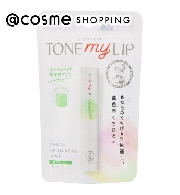 メンソレータム トーンマイリップ グリーンクリア (2.4g)|@cosme SHOPPING(アットコスメショッピング)の通販｜アイルミネ