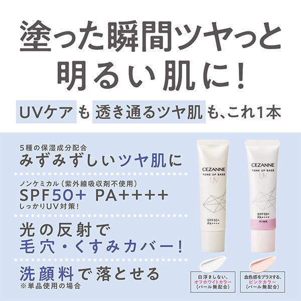 セザンヌ UVトーンアップベース ピンク (30g)|@cosme SHOPPING(アット