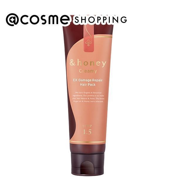 honey（アンドハニー）Creamy EXダメージリペアヘアパック1.5|@cosme  SHOPPING(アットコスメショッピング)の通販｜アイルミネ