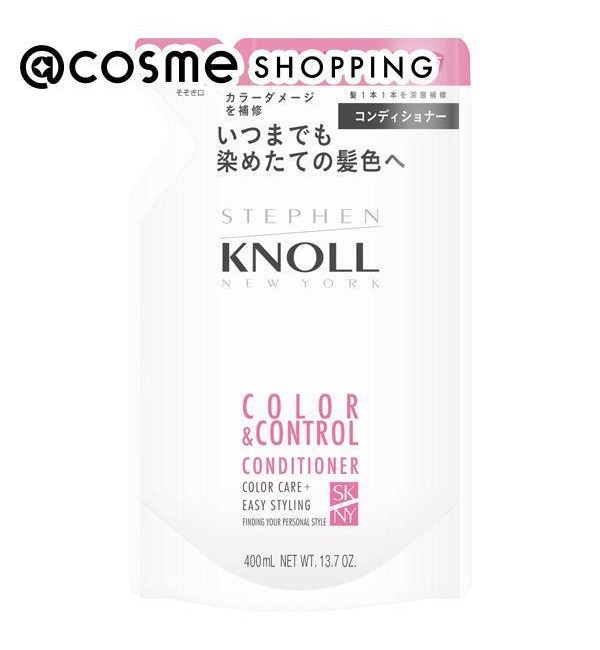 スティーブンノル カラーコントロール コンディショナー 詰替え/グリーンフローラルムスク/400mL|@cosme  SHOPPING(アットコスメショッピング)の通販｜アイルミネ