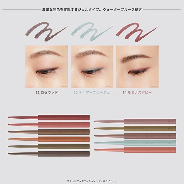 エテュセ アイエディション （ジェルライナー） １０ ピスタチオキャメル 本体/無香料 (0.09g)