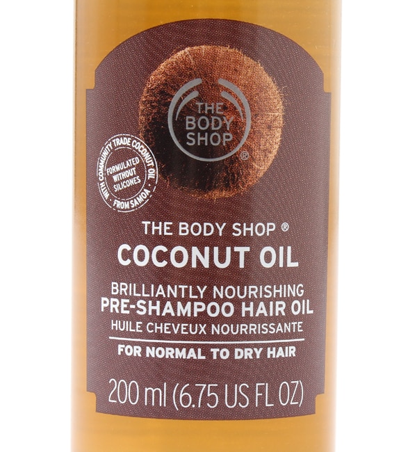 ブリリアントプレシャンプーヘアオイル ココナッツ 200mL|THE BODY