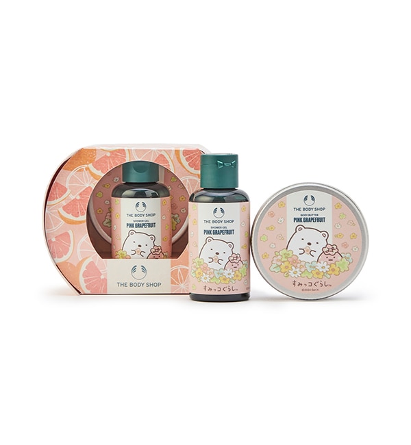 モテ系メンズファッション|【ザボディショップ/THE BODY SHOP】 【限定パッケージ】ミニボディケアギフト PG（香り：ピンクグレープフルーツ）