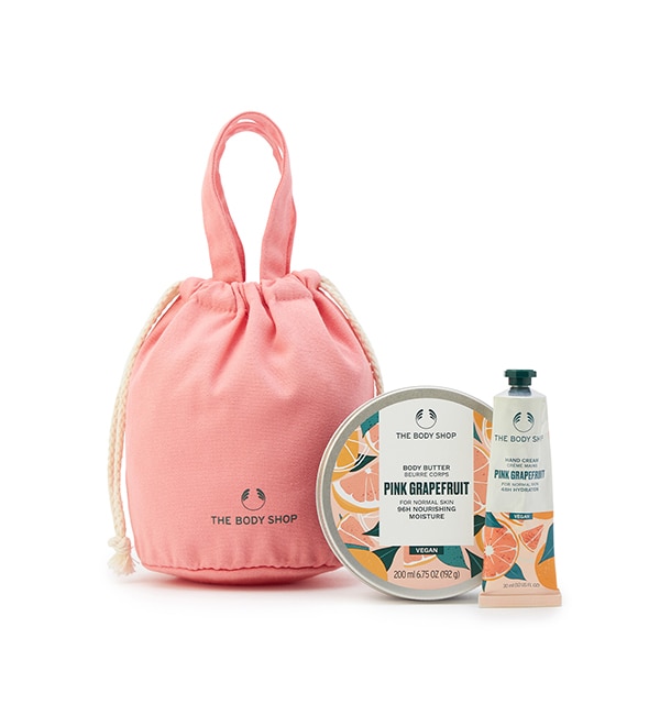 ファッションメンズお薦め|【ザボディショップ/THE BODY SHOP】 ボディケアセット PG（香り：ピンクグレープフルーツ）