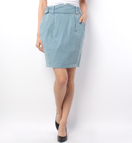 【フラワー/flower】 prim denim skirt [送料無料]