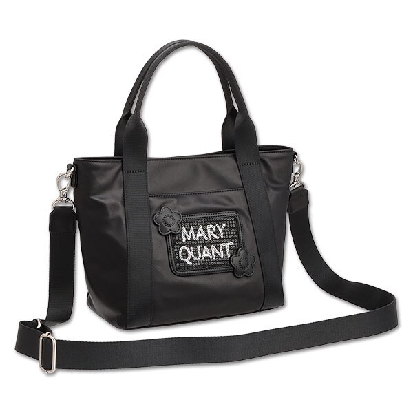 スパンコールロゴ 2WAYミニトート|MARY QUANT(マリークヮント)の通販