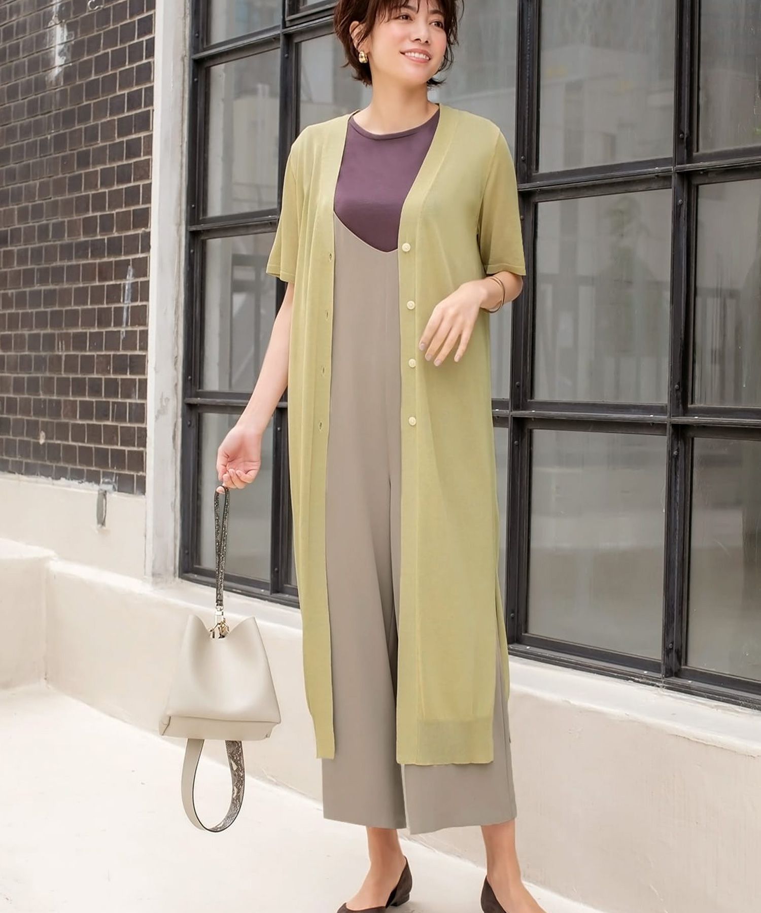 シアー涼感 半袖サマーロングカーディガン Style Deli スタイルデリ の通販 アイルミネ