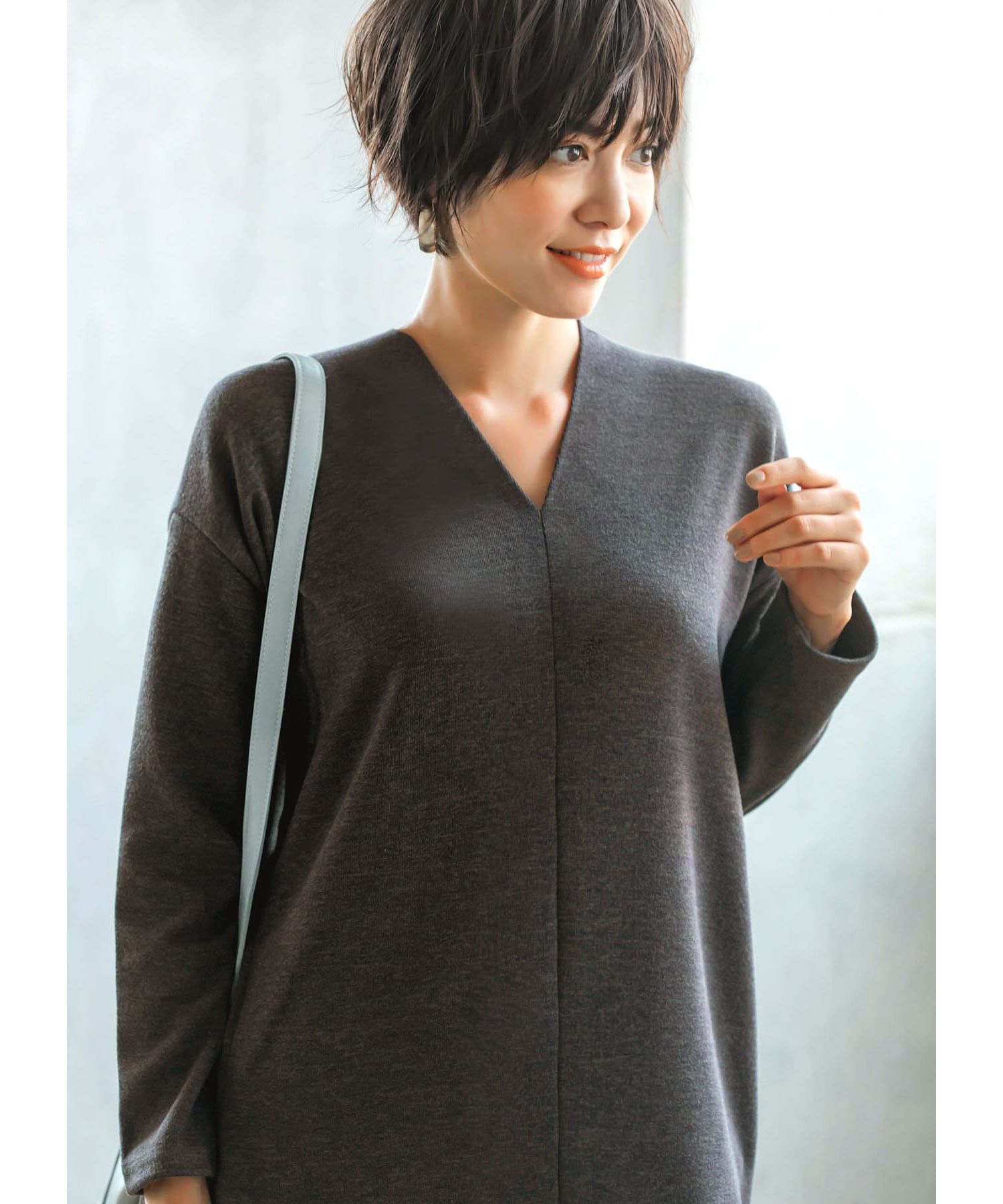 リラックスvネックワンピースd Style Deli スタイルデリ の通販 アイルミネ