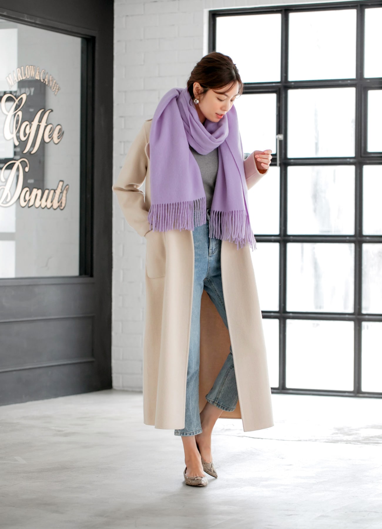 スタイルデリ♡カシミア STYLE スタイルデリ カシミアストール DELI