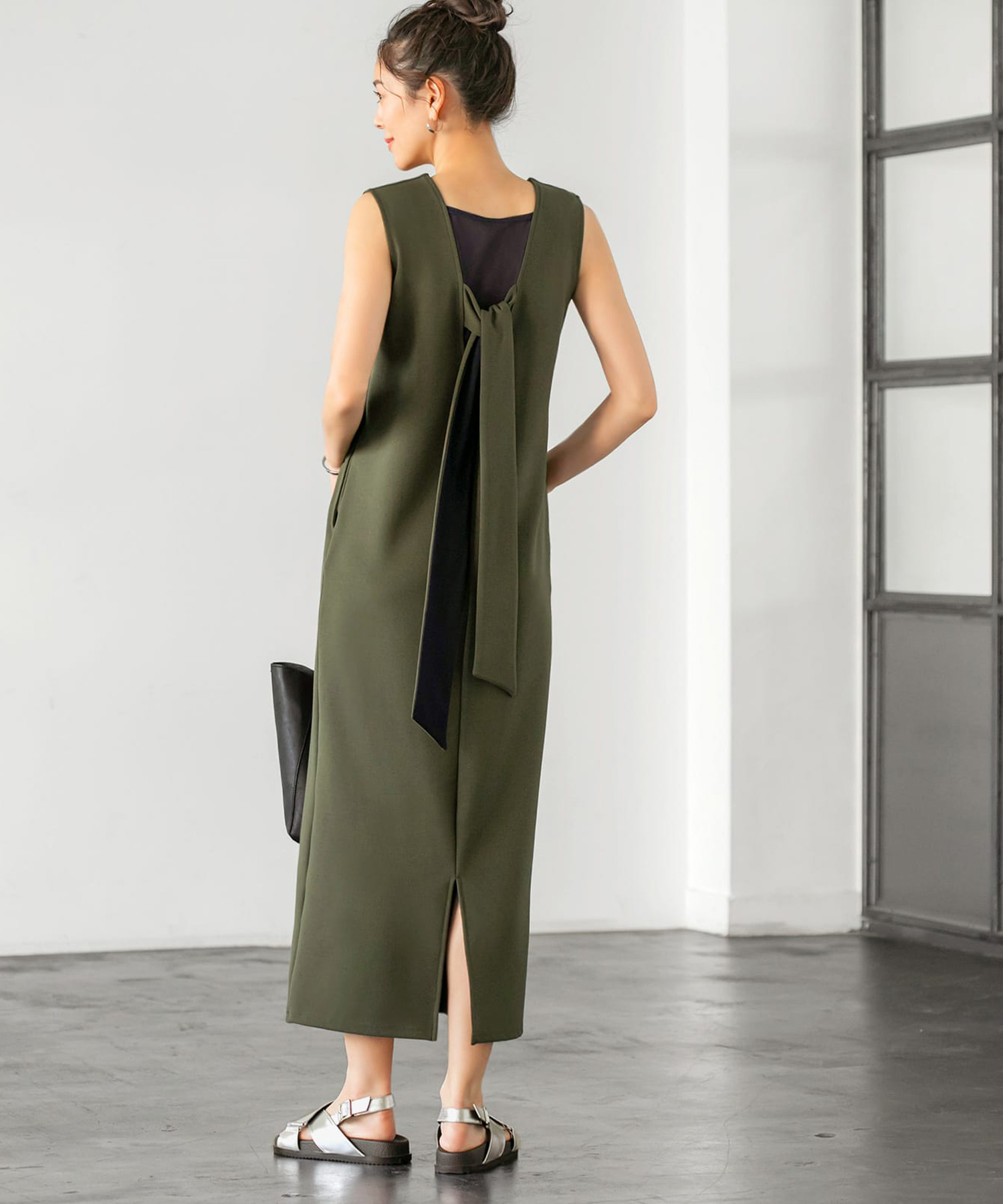 バックリボンiラインポンチワンピース Style Deli スタイルデリ の通販 アイルミネ