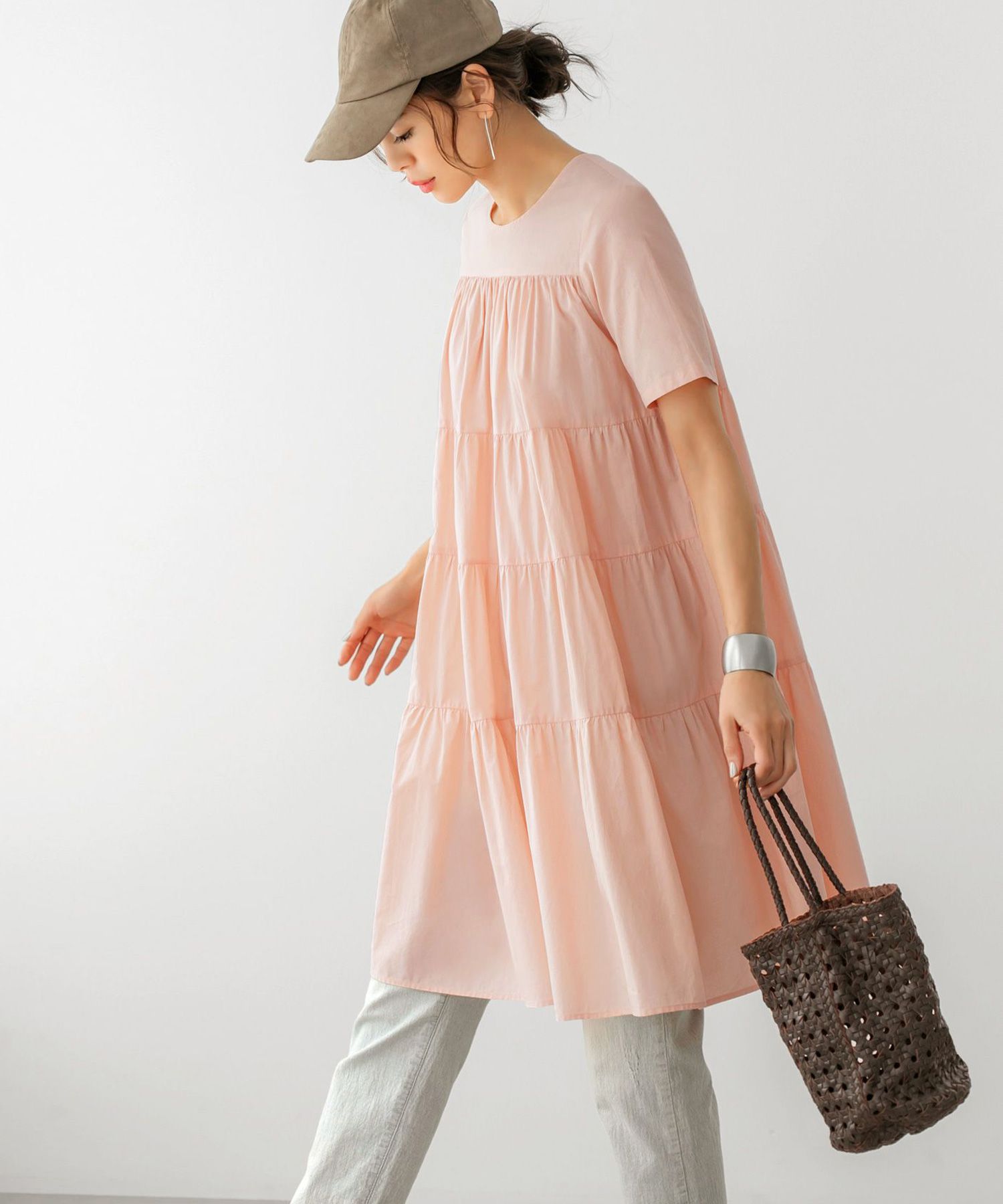 コットンティアードaラインワンピース Style Deli スタイルデリ の通販 アイルミネ コットンティアードaラインワンピース Style Deli スタイルデリ の通販 アイルミネ