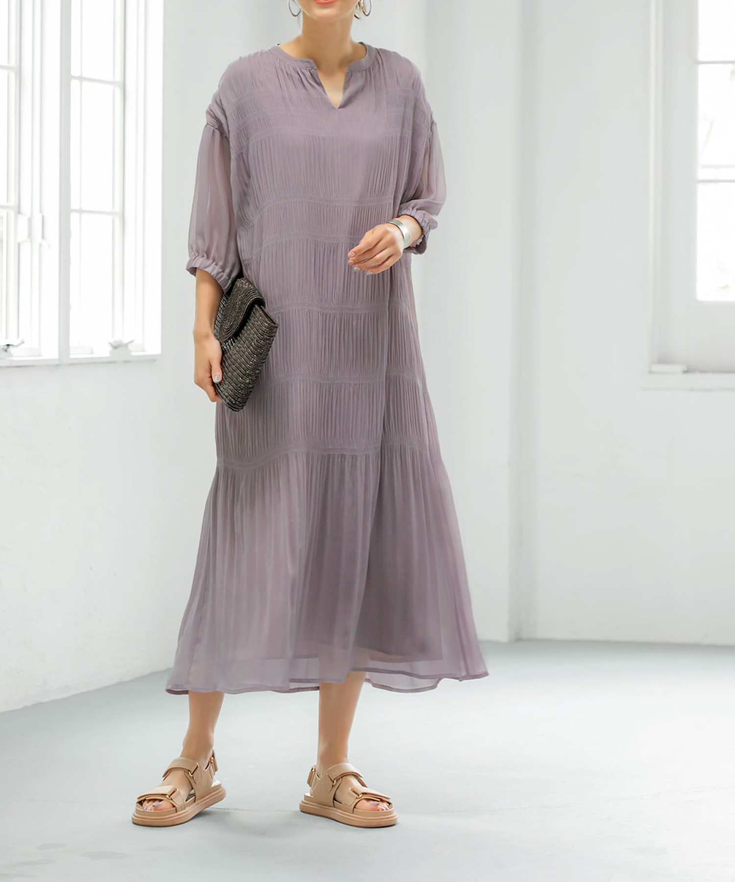 シュワシュワロングワンピース Style Deli スタイルデリ の通販 アイルミネ