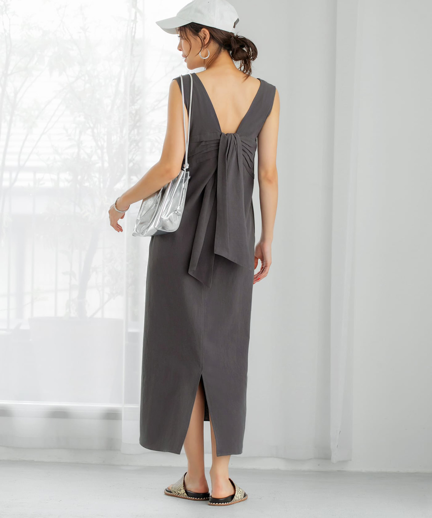 背面リボンvネックワンピース Style Deli スタイルデリ の通販 アイルミネ